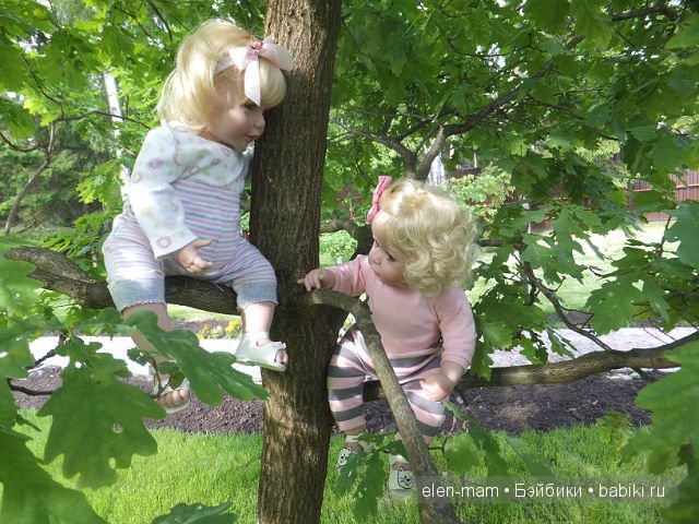 Ангелика и Саша на дереве 2