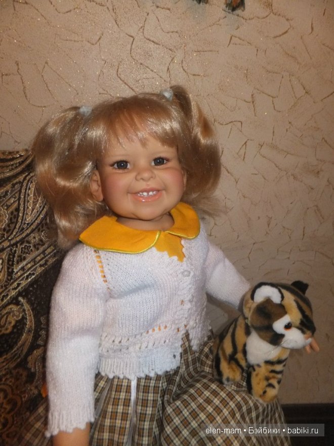 Луизочка с тигрёнком