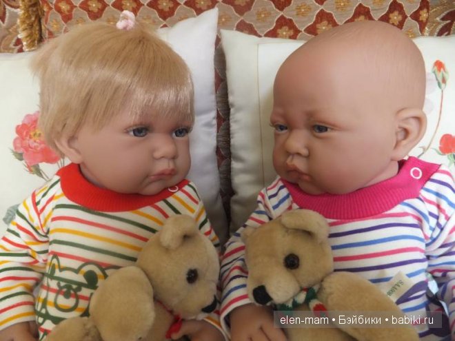 Лана и Тёма, полосатики