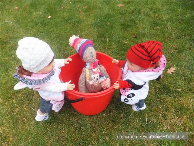 Кенга в ведре