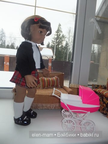 Ришка-школьница, коляска