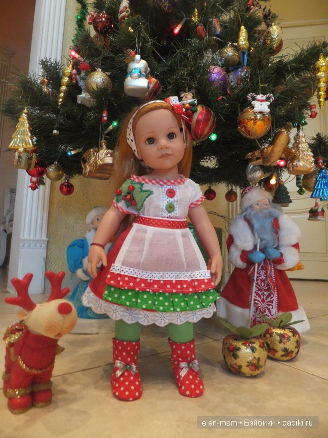 Полина, новогодний костюм 2