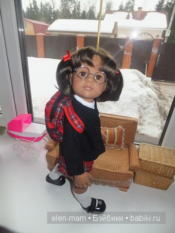 Приезд Ришки. Школьница