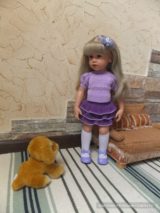 Оля с собачкой