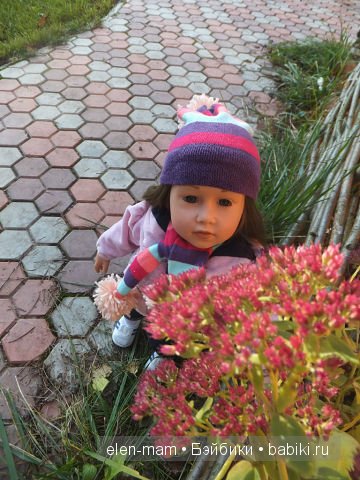 Илона и цветы