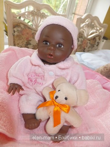 Настин пупсик-негритёнок