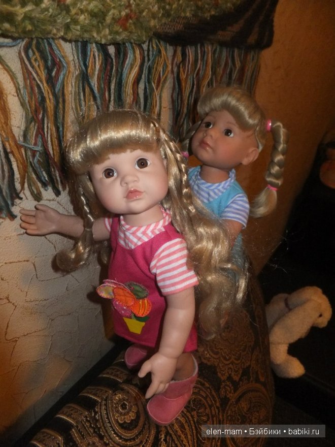 Даша и Яна, коврик