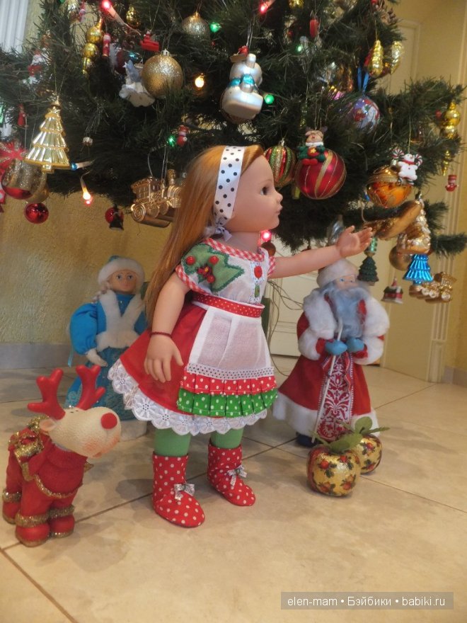 Полина, новогодний костюм