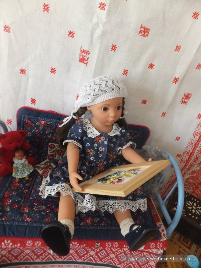 Кира, вышивка