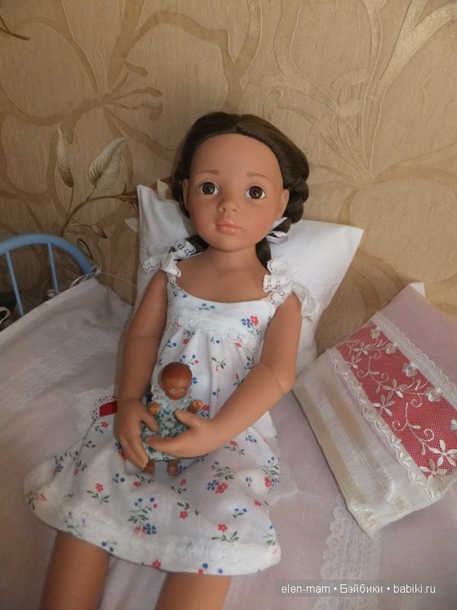 Сладких снов, Кирочка - постелька для куклы своими руками (фото 9)