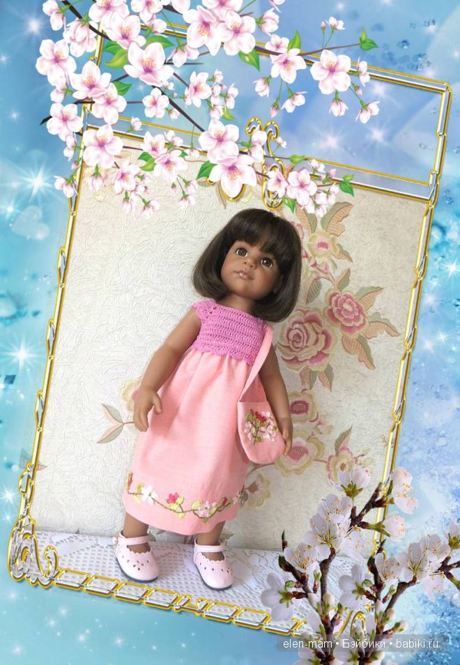 "Весенняя Рапсодия" в начале Зимы (Платья для кукол Готц) | Бэйбики "Весенняя Рапсодия" в начале Зимы (Платья для кукол Готц)