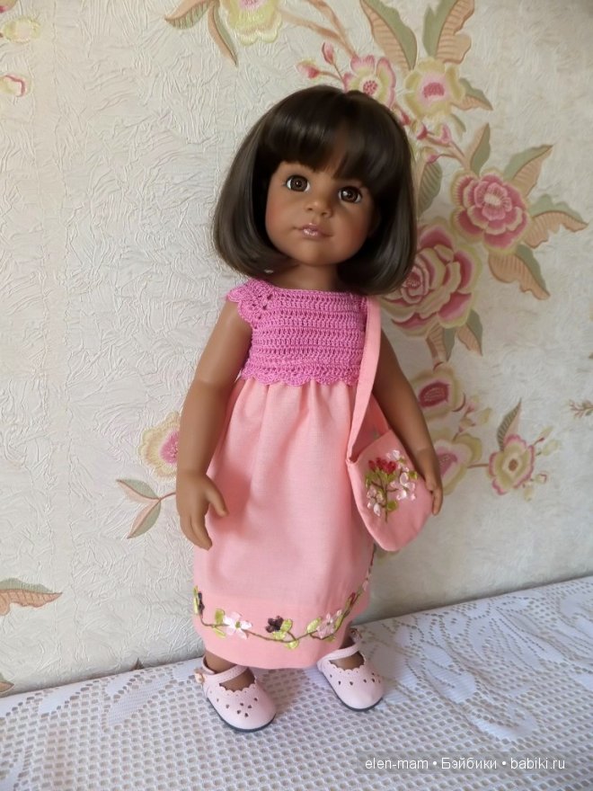 "Весенняя Рапсодия" в начале Зимы (Платья для кукол Готц) | Бэйбики "Весенняя Рапсодия" в начале Зимы (Платья для кукол Готц) (фото 2)
