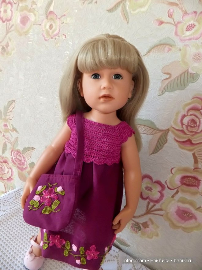 "Весенняя Рапсодия" в начале Зимы (Платья для кукол Готц) | Бэйбики "Весенняя Рапсодия" в начале Зимы (Платья для кукол Готц) (фото 5)