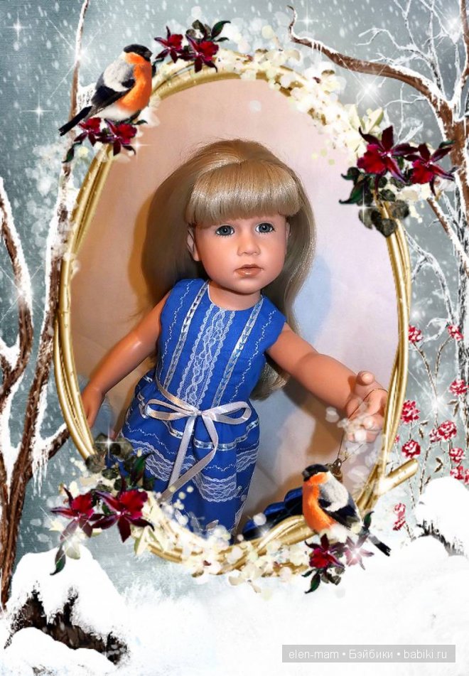 рамка Снегири