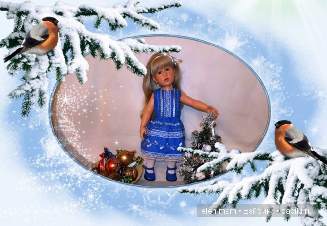 Снегири, рамка 2