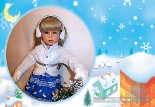 снег ложится на дома... 2