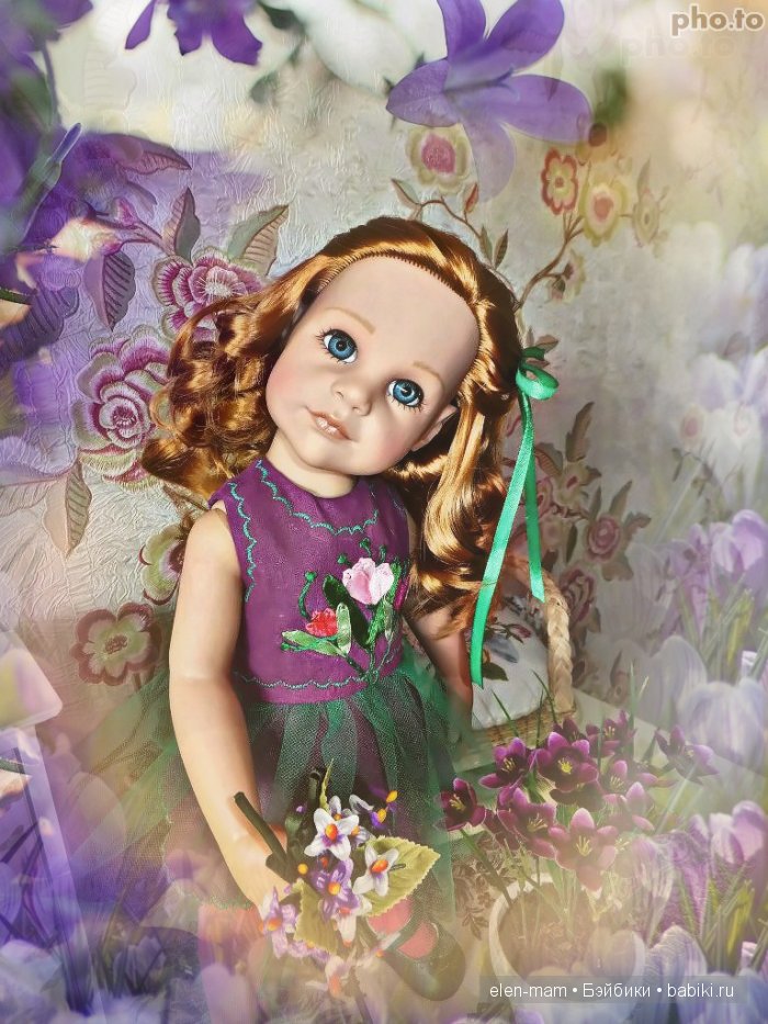 сиреневая рамка 3