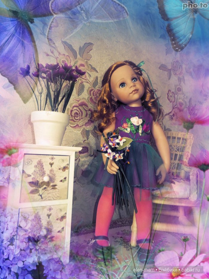 сиреневая рамка 2