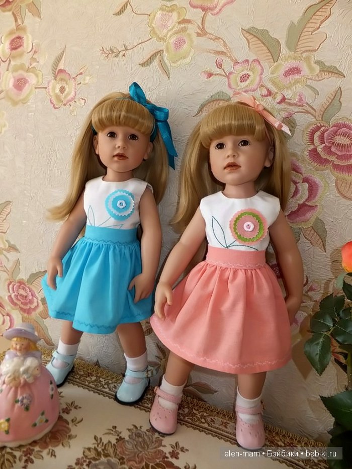 Продолжение - голубой и розовый