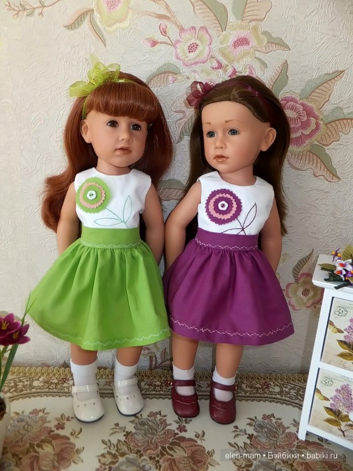 Продолжение- зелёный и фиолетовый