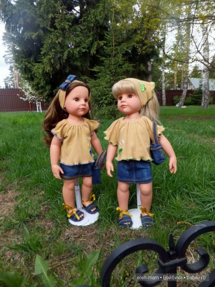 Джинсовые юбочки, джинсовые босоножки, джинсовые сумочки и немного трикотажа) (фото 3)