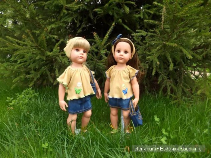 возле ёлочек