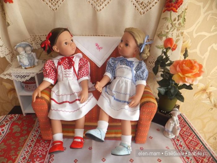 Кирочкины рассказы. Часть вторая: День Рождения Нюрочки. (куклы Готц) (фото 3)