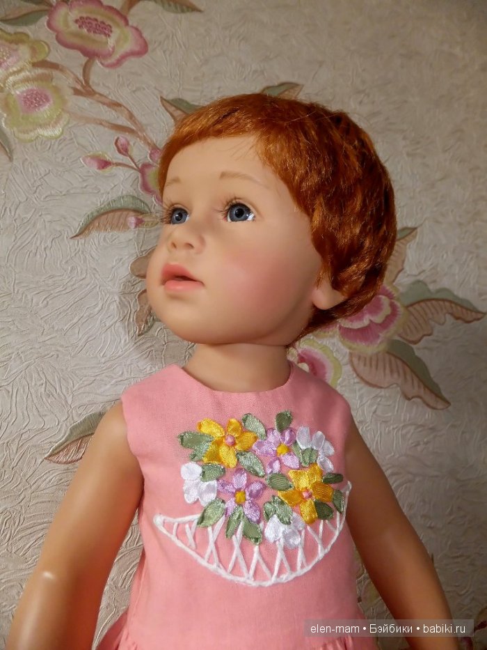 Без веночка, портрет