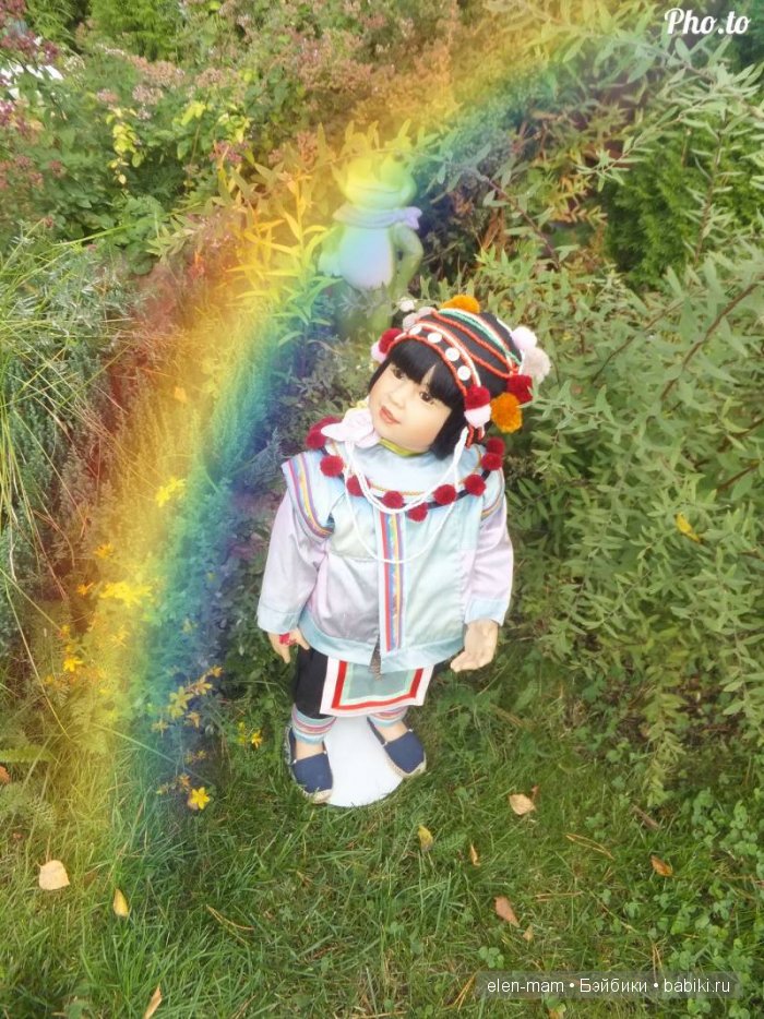 Rashanee- девочка из Таиланда. Коллекционная кукла Götz. Автор — Sissel Bjørstad Skille