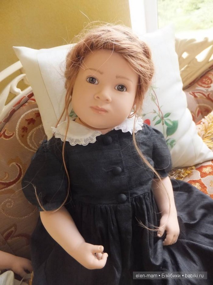 Силли и Клер - "булочки" от Сабины Эш. (Коллекционные куклы Sillie и Klair от Sabine Esche для Sigikid) (фото 2)