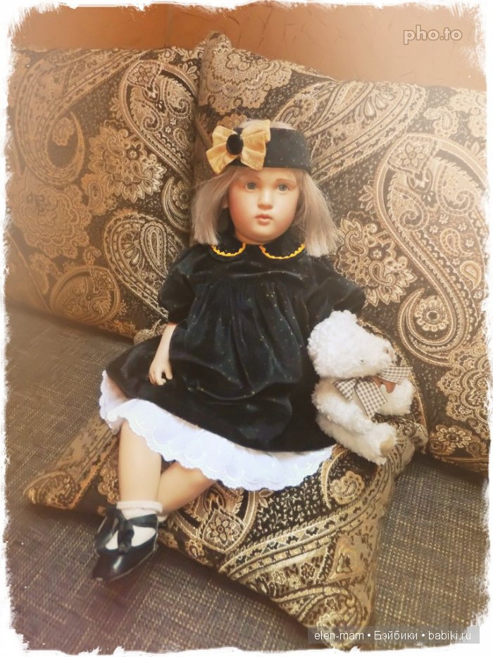 Силли и Клер - "булочки" от Сабины Эш. (Коллекционные куклы Sillie и Klair от Sabine Esche для Sigikid)