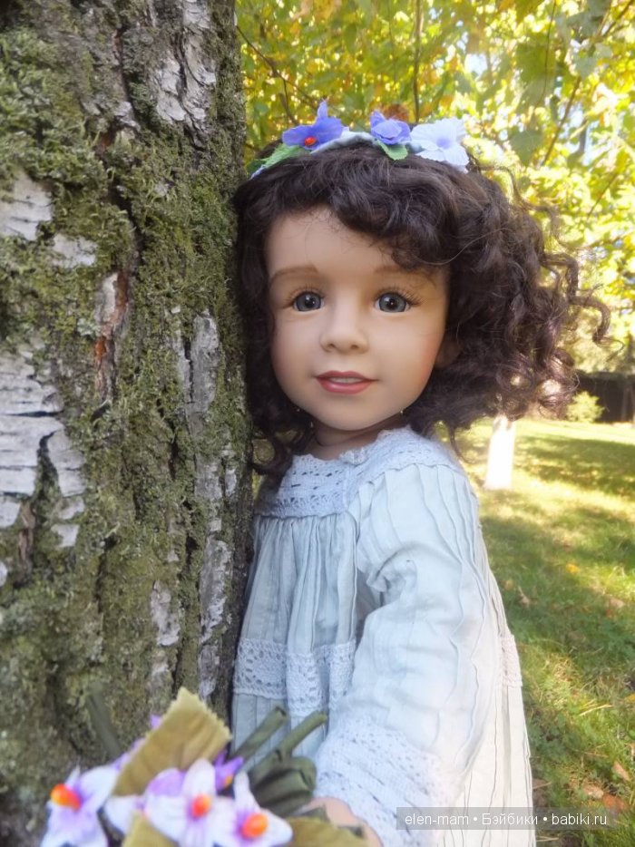 Если Осенью в душе Весна!) Коллекционная кукла Mira от Sissel Skille для Gotz