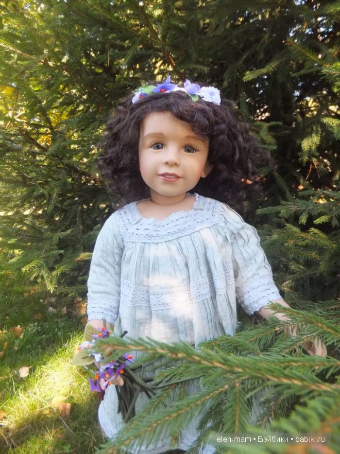 Если Осенью в душе Весна!) Коллекционная кукла Mira от Sissel Skille для Gotz (фото 4)