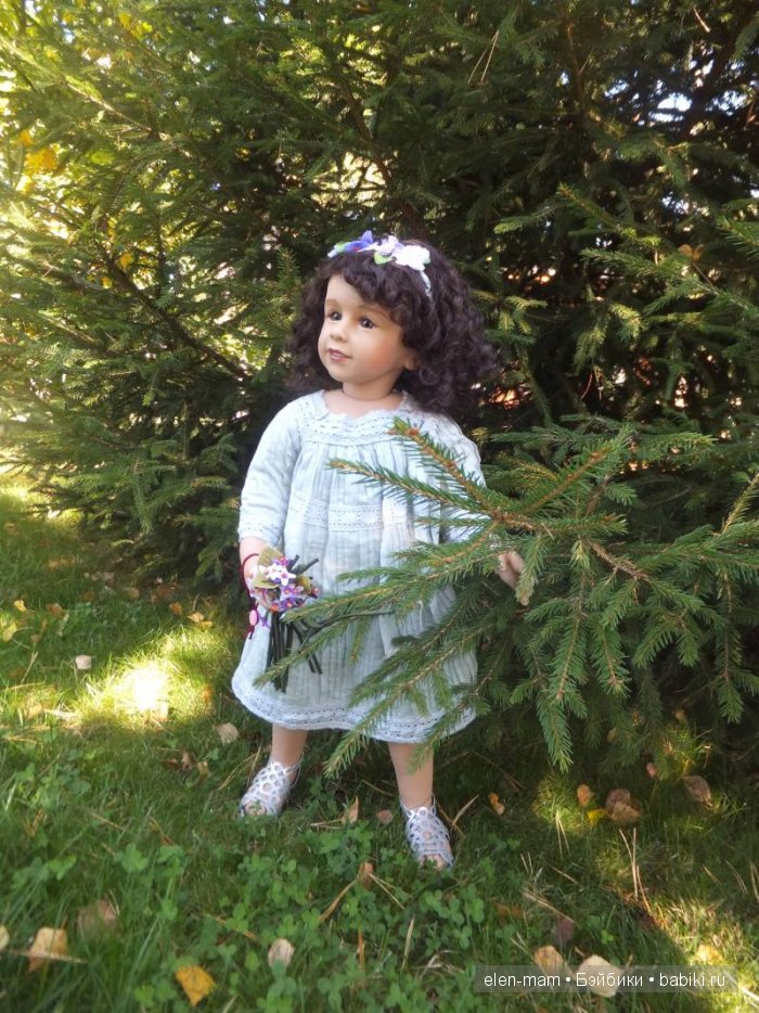 Если Осенью в душе Весна!) Коллекционная кукла Mira от Sissel Skille для Gotz (фото 5)