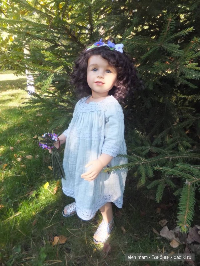 Если Осенью в душе Весна!) Коллекционная кукла Mira от Sissel Skille для Gotz (фото 6)