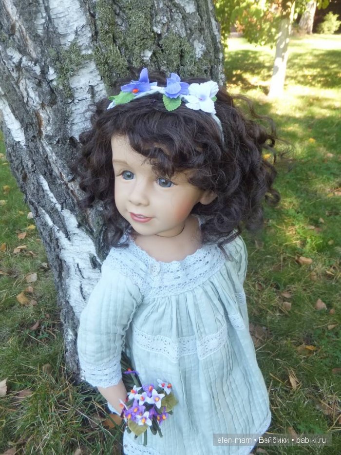 Берёзка, вид чуть сверху