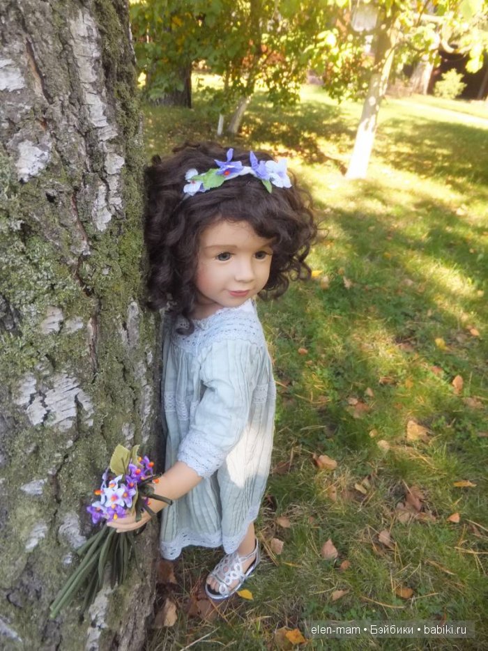 Мира, берёзка, вид сверху