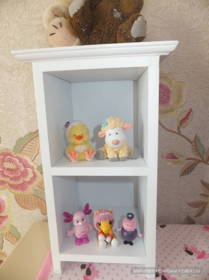 Мебель для маленьких кукол из коробочек