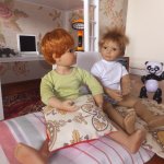 Ден и Фил. Домашние будни. Часть 2-я. Куклы Heart and Soul из серии Kidz 'n' Cats