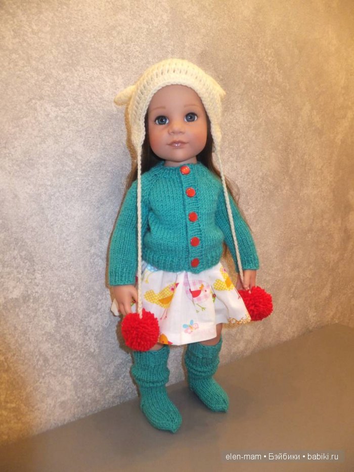 Тёплая тема:) Вещички для моих кукол от замечательных мастериц нашего сайта:) (фото 2)