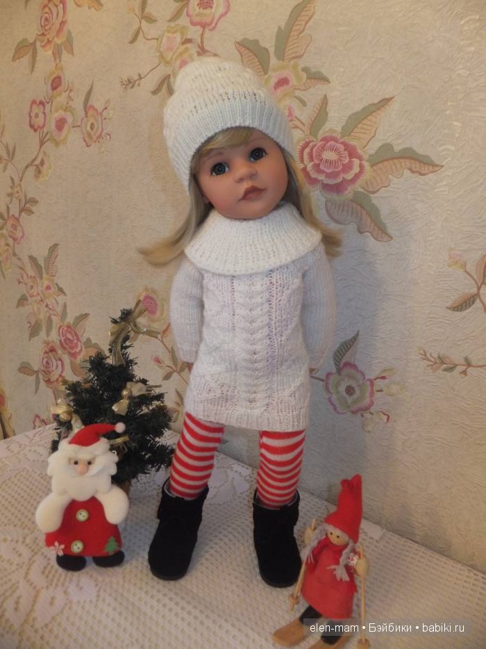 Тёплая тема:) Вещички для моих кукол от замечательных мастериц нашего сайта:) (фото 10)