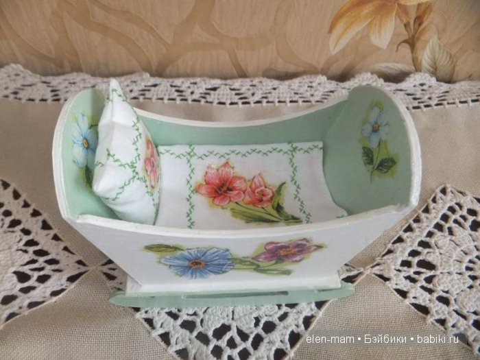 Январские рукоделки — Мебель для кукол и домиков: фото (фото 8)