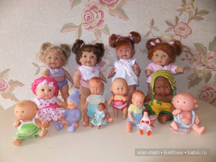 Мелочь, а приятно. Пупсики и не только. Моя коллекция кукол. Часть первая