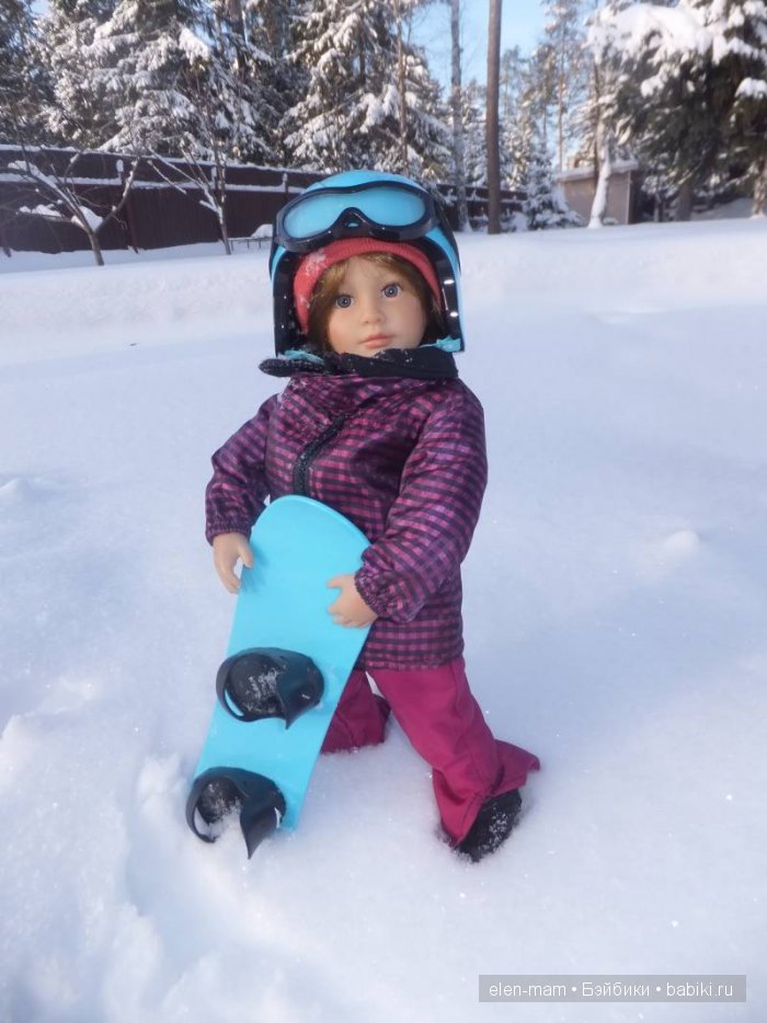 Майк и сноуборд