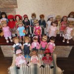 Куклы, куклы, куклы! Моя коллекция кукол. Часть третья