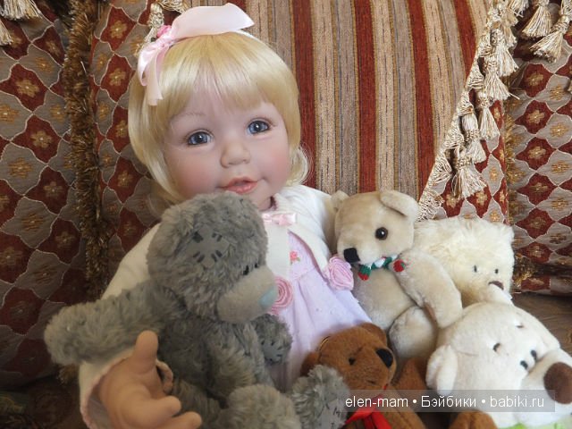 Ангелика с мишками, портрет