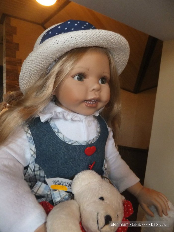 Кристина, в шляпке, портрет