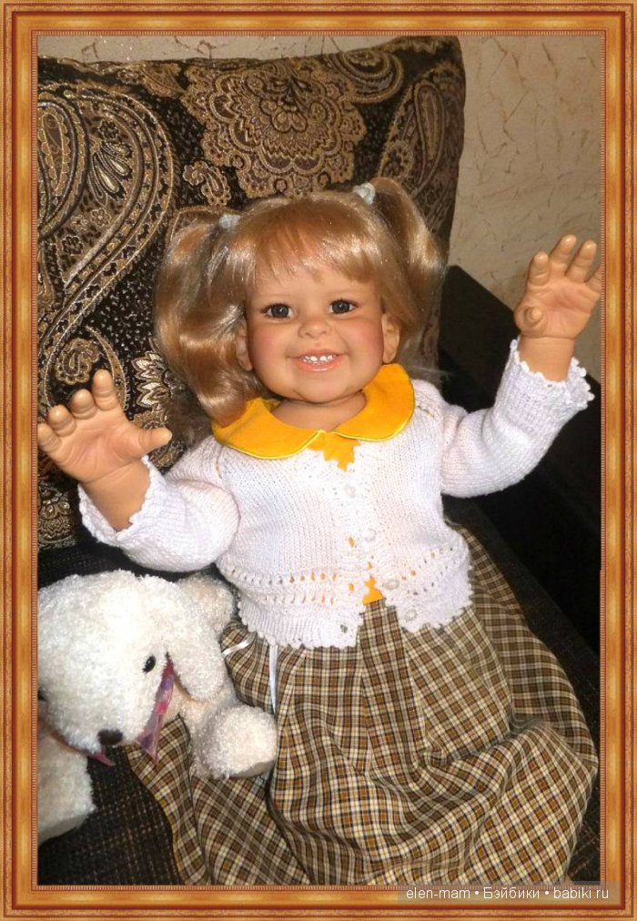 Луиза в жёлтом платье 2