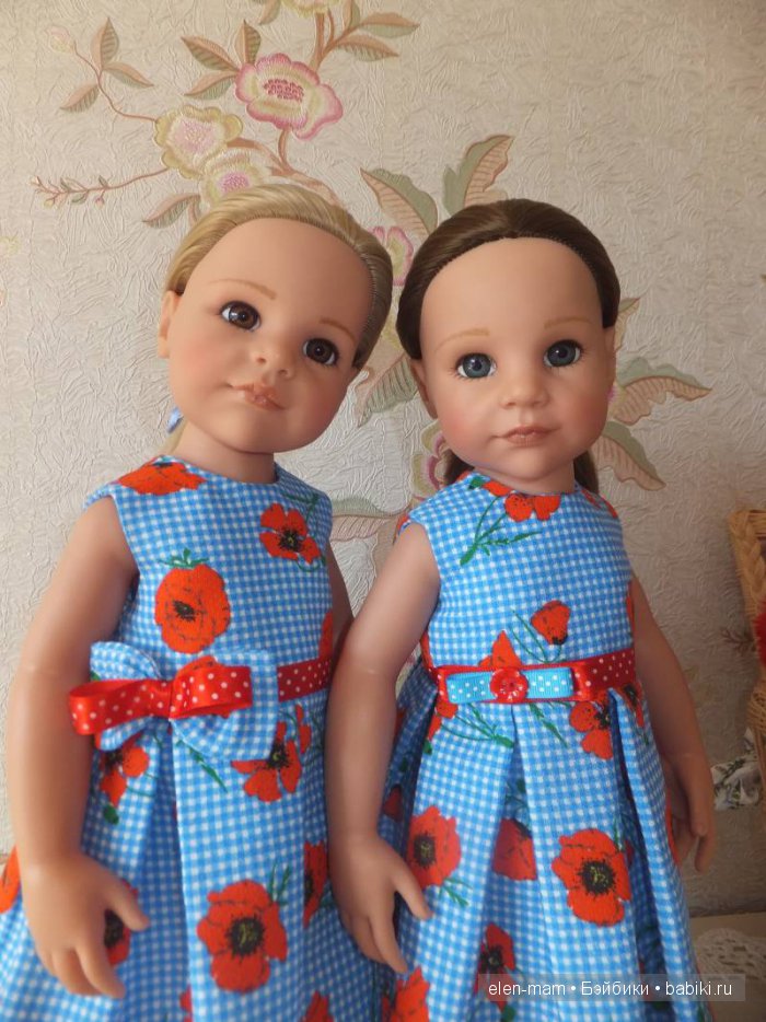 Саша и Настя, портрет