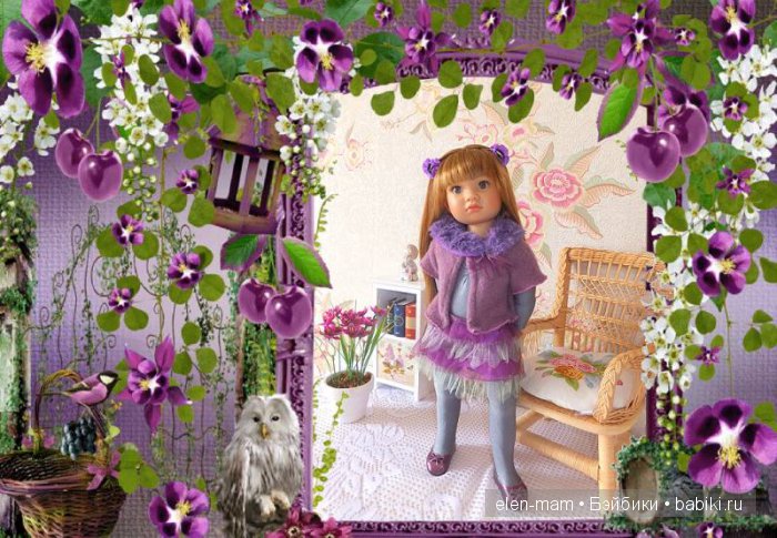 Оливия - моё сиренево-лавандовое настроение) Кукла Kidz 'n' Cats (фото 3)